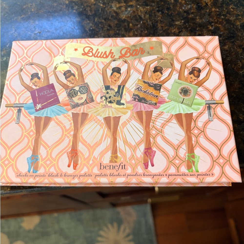 Benefit Blush Bar with Vibrant Design
